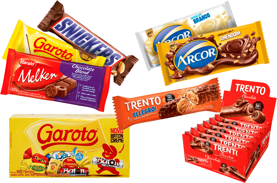 Balas e Chocolates