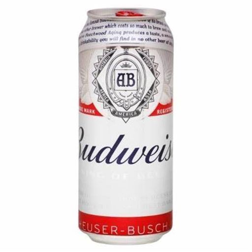 BUDWEISER LATA 473 ML