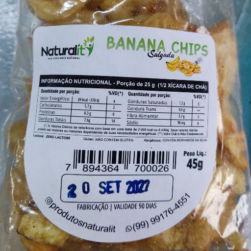 BANANiNHA CHIPS DOJUA 60G