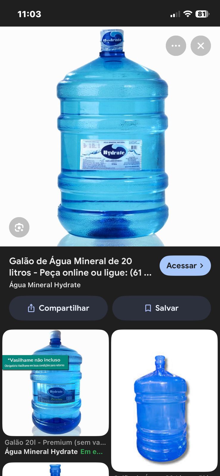 AGUA 20 LITROS PROMOÇAO🔥🧊🎉